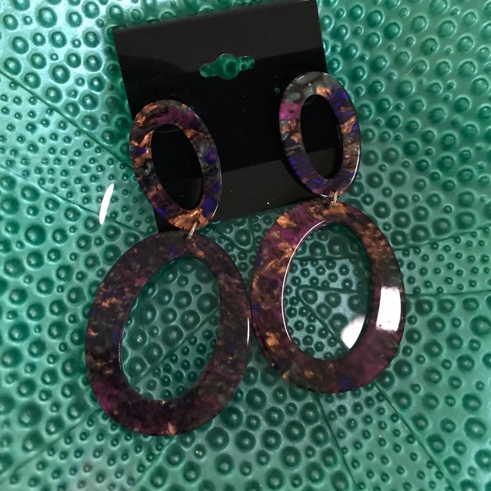 Multi color earrings